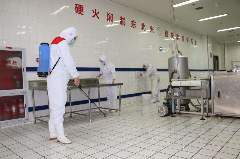 人員和生產環境消毒清洗